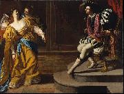 Artemisia gentileschi Esther before Ahasuerus oil